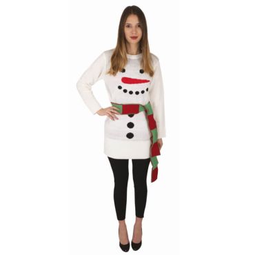robe de noel bonhomme de neige | jourdefete.com