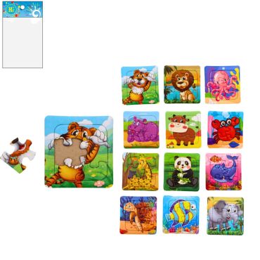 Puzzle animaux pour enfants en 12 modèles différents, colorés et éducatifs | jourdefete.com