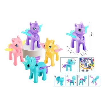 puzzle 8 pièces licorne en 3 D