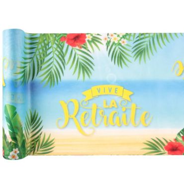 Chemin de table de la collection retraite tropicale de 5 mètres 