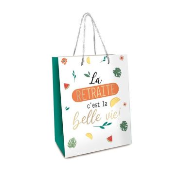 Pochette Cadeau - La retraite c'est la belle vie ! | jourdefete.com