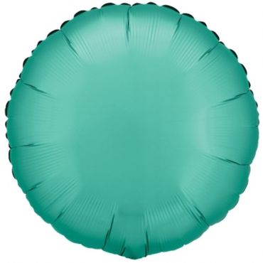 Ballon Hélium Rond Satiné - Jade | jourdefete.com
