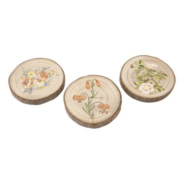 Rondins de bois thème Terracotta | jourdefete.com