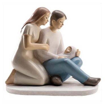 Figurine pour gâteau - Baptême - 10 cm | jourdefete.com