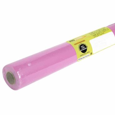 Rouleau de Nappe Spunbond Rose - 10 Mètres