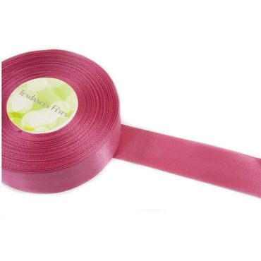 Ruban en Satin 25 mm - Fuchsia