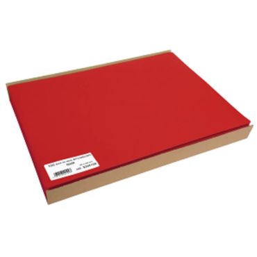 Lot de 100 sets de table Spunbond - Rouge