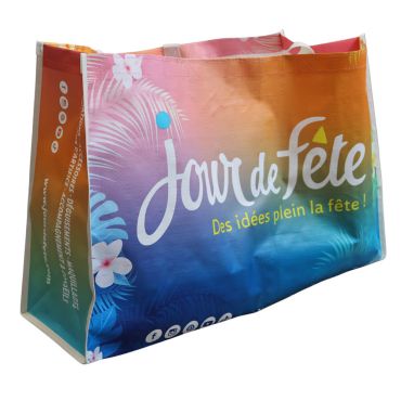 Sac cabas réutilisable tropical Jour de Fête – Printemps/Été | jourdefete.com