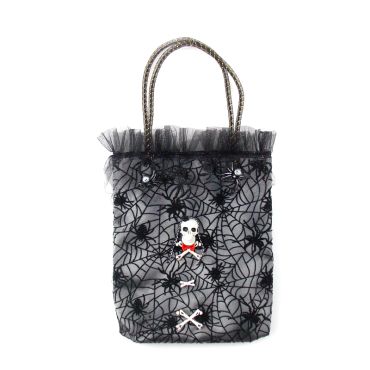 Sac à main araignée gris