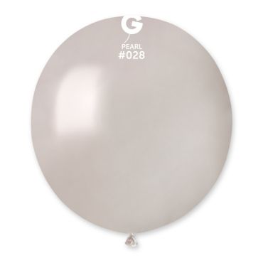 Ballons métallisés Perle 48 cm pour des décorations élégantes | jourdefete.com