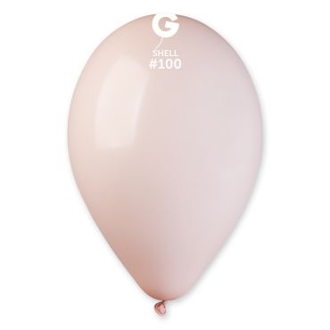 Ballons standard rose poudré 30 cm pour décorations chic | jourdefete.com
