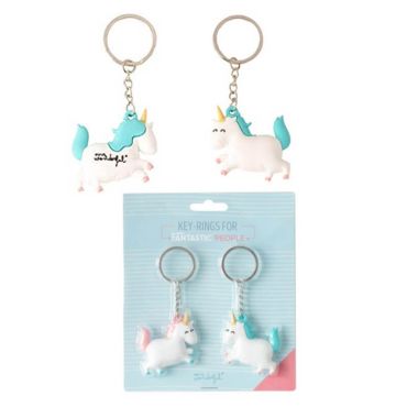 Sachet de 2 Porte-Clefs Licorne | JOURDEFETE.COM