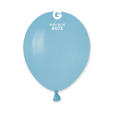50 ballons standard 13 cm bébé bleu | jourdefete.com
