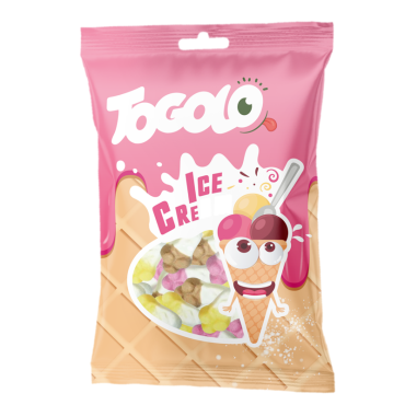 Bonbons cornets de glace pastel Togolo 125g | jourdefete.com