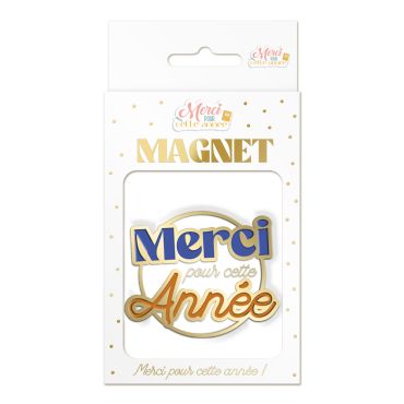 Magnet Merci pour cette année à offrir à un enseignant | jourdefete.com