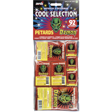 Sélection de 92 pétards Démon, un kit complet pour toutes vos fêtes | jourdefete.com