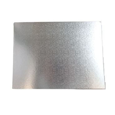 Cake board rectangulaire argent 40,5x30,5 cm support gâteau | jourdefete.com