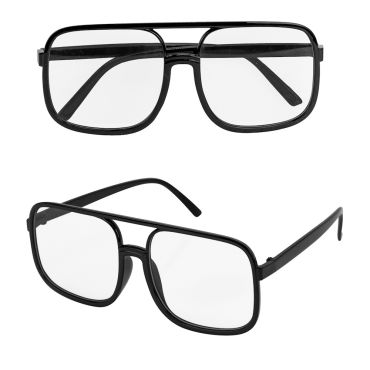 Lunettes noires pour déguisement serial killer | jourdefete.com