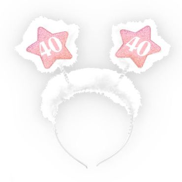 serre-tête anniversaire 40 ans femme | jourdefete.com