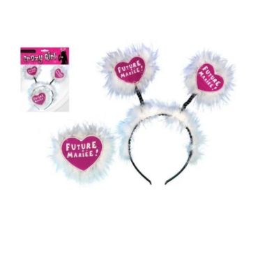 Serre-tête et Badge Future Mariée - Enterrement de Vie de Jeune Fille | jourdefete.com