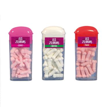 Bonbons en forme de zizi pour soirées et cadeaux humoristiques | jourdefete.com