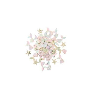 confettis de table anniversaire sirène