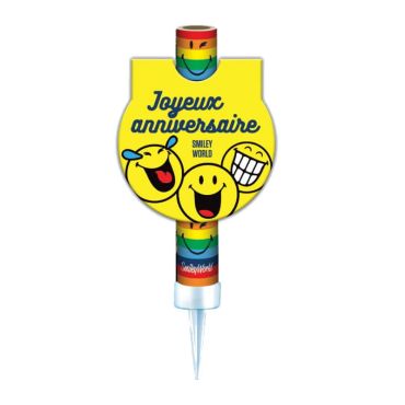 fontaine anniversaire smiley | jourdefete.com