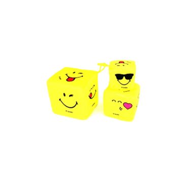 peluche smiley de 7 x 7 x 7 cm | jourdefete.com