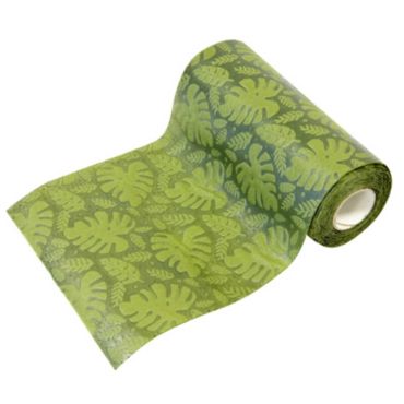 ruban-table-feuilles-tropiques-bananier | jourdefete.com