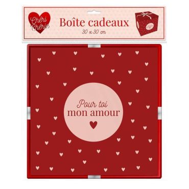 Une jolie boîte cadeau pour la Saint-Valentin | jourdefete.com