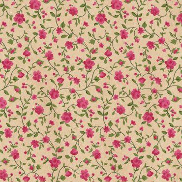 Serviette cocktail « Fleurs Mimi Rose » avec motif floral rose | jourdefete.com