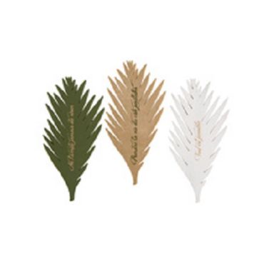 feuilles-decoration-table-metal-noel | jourdefete.com