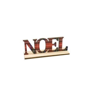 decoration-noel-bois-tartan-ecosse-table | jourdefete.com decoration-noel-bois-tartan-ecosse-table | jourdefete.com