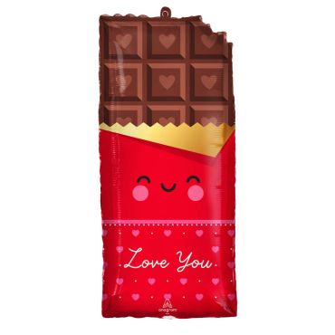 ballon tablette de chocolat de 71 cm | jourdefete.com