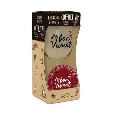 Un splendide coffret vin de la collection Les bons vivants | jourdefete.com