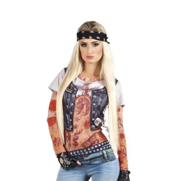 T-Shirt de Biker pour femme - Taille S | jourdefete.com T-Shirt de Biker pour femme - Taille S | jourdefete.com