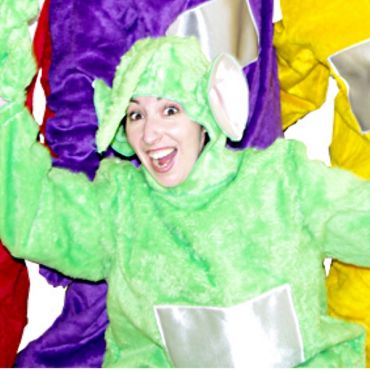 déguisement de télétubbies vert dipsy
