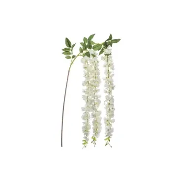 Chutes de fleurs glycine blanches déco élégante | jourdefete.com