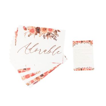 Un superbe jeu des adjectifs pour votre mariage | jourdefete.com