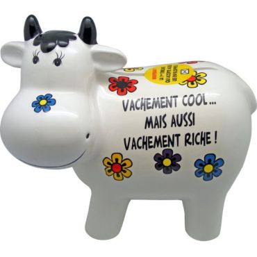 cadeau-grande-tirelire-vache-blanche | jourdefete.com