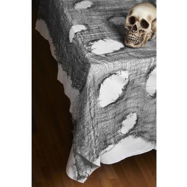 Nappe Noire Effrayante Halloween