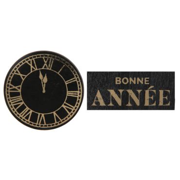 Décorations à parsemer dorées "Bonne Année" pour tables festives | jourdefete.com