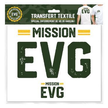 Transfert "Mission EVG" pour homme | jourdefete.com