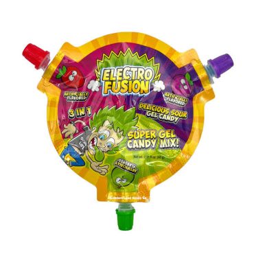 Gourde de gel sucré Electro Fusion aux multiples saveurs | jourdefete.com