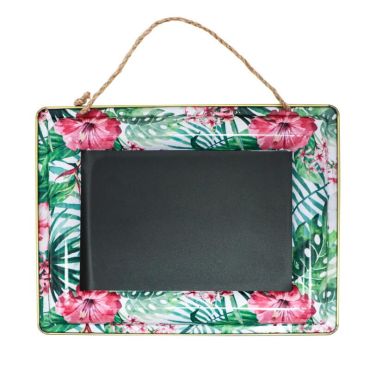 ardoise-murale-fleurs-tropical | jourdefete.com