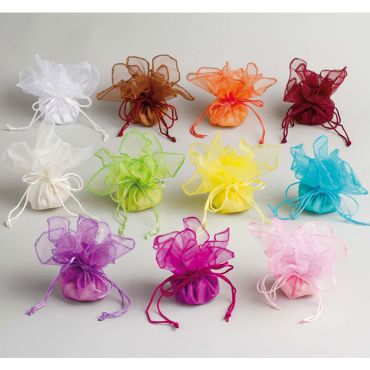 Tulle "Clara" pour dragées - Coloris au choix