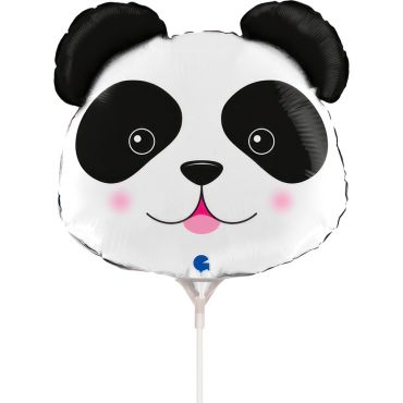 Ballon tête de panda pour fête et anniversaire thème animalier | jourdefete.com