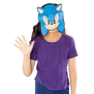 Masque Sonic pour enfant, déguisement du hérisson bleu | jourdefete.com