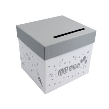 Urne d'anniversaire - 60 ans