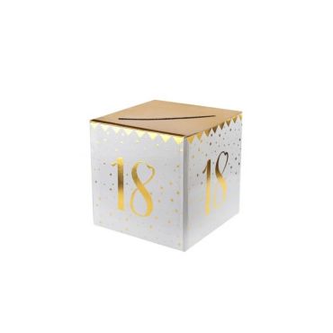 urne anniversaire age au choix metalisee or | jourdefete.com